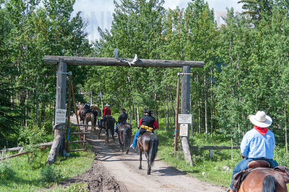 Rafter Six Trail Ride - 100th Calgary Stampede-90