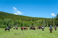 Rafter Six Trail Ride - 100th Calgary Stampede-120